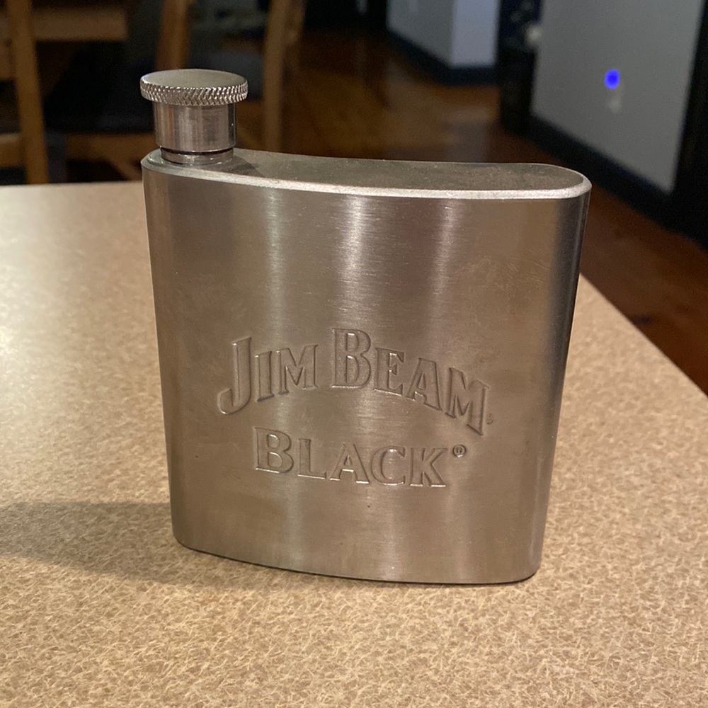 Jim Beam Black flask